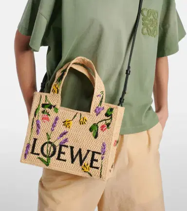 Loewe Paula's Ibiza Font Small top-handle bag | Thumbnail 5 Loewe Paula's Ibiza Font Small top-handle bag | Thumbnail 5