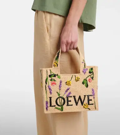 Loewe Paula's Ibiza Font Small top-handle bag | Thumbnail 7 Loewe Paula's Ibiza Font Small top-handle bag | Thumbnail 7