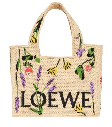 Loewe Paula's Ibiza Font Small top-handle bag | Thumbnail 1 Loewe Paula's Ibiza Font Small top-handle bag | Thumbnail 1
