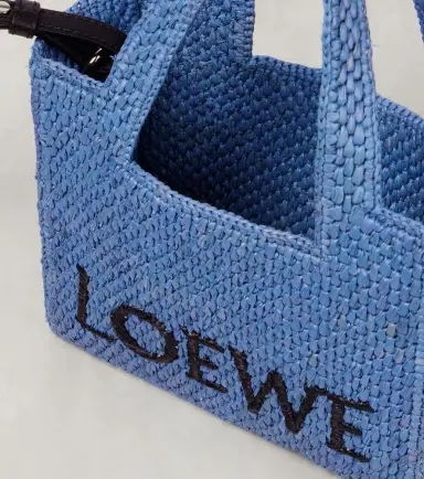 Loewe Paula's Ibiza Mini logo raffia top-handle bag | Thumbnail 3 Loewe Paula's Ibiza Mini logo raffia top-handle bag | Thumbnail 3