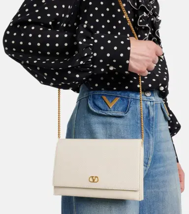 Valentino Garavani VLogo Signature Mini leather crossbody bag | Thumbnail 5 Valentino Garavani VLogo Signature Mini leather crossbody bag | Thumbnail 5