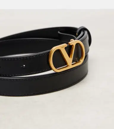 Valentino Garavani VLogo leather belt | Thumbnail 2 Valentino Garavani VLogo leather belt | Thumbnail 2