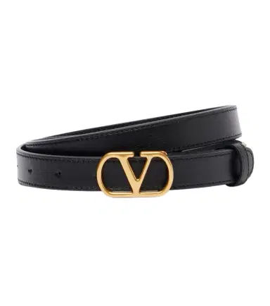 Valentino Garavani VLogo leather belt | Thumbnail 1 Valentino Garavani VLogo leather belt | Thumbnail 1