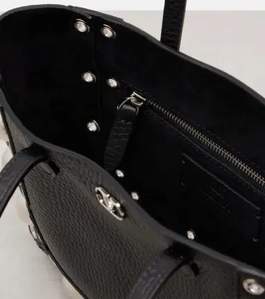 Valentino Garavani Nellcôte Mini embellished leather shopper | Thumbnail 2 Valentino Garavani Nellcôte Mini embellished leather shopper | Thumbnail 2