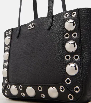 Valentino Garavani Nellcôte Mini embellished leather shopper | Thumbnail 3 Valentino Garavani Nellcôte Mini embellished leather shopper | Thumbnail 3