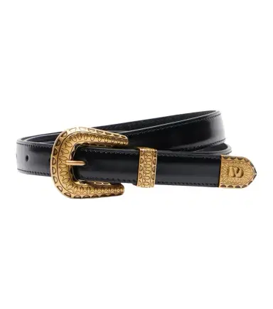 Valentino Garavani VLogo Signature leather belt | Thumbnail 1 Valentino Garavani VLogo Signature leather belt | Thumbnail 1