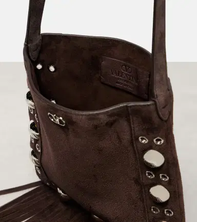 Valentino Garavani Nellcôte Small fringed suede shoulder bag | Thumbnail 3 Valentino Garavani Nellcôte Small fringed suede shoulder bag | Thumbnail 3