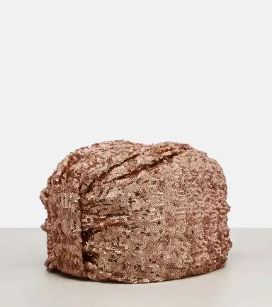 Valentino VLogo sequined head wrap | Thumbnail 2 Valentino VLogo sequined head wrap | Thumbnail 2