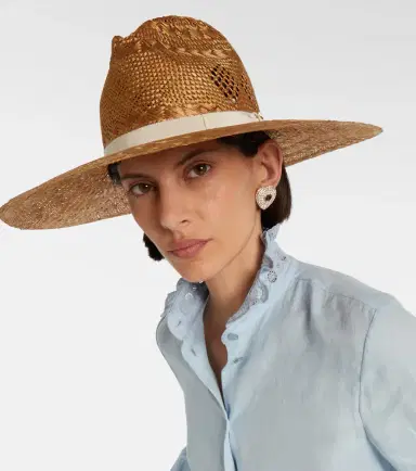 Valentino Escape VLogo straw sun hat | Thumbnail 2 Valentino Escape VLogo straw sun hat | Thumbnail 2