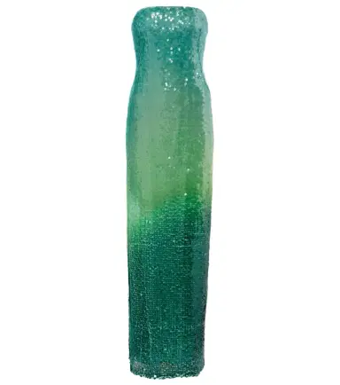 Simkhai Translucent sequined semi-sheer gown | Thumbnail 1 Simkhai Translucent sequined semi-sheer gown | Thumbnail 1