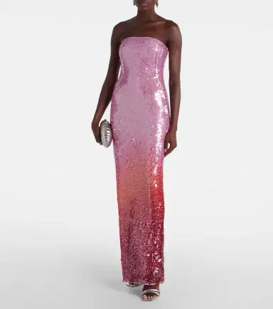 Simkhai Leilani ombré sequined gown | Thumbnail 3 Simkhai Leilani ombré sequined gown | Thumbnail 3