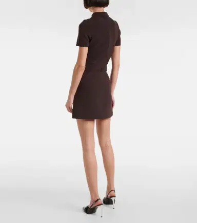 Courreges Courrèges Twill miniskirt | Thumbnail 3 Courreges Courrèges Twill miniskirt | Thumbnail 3