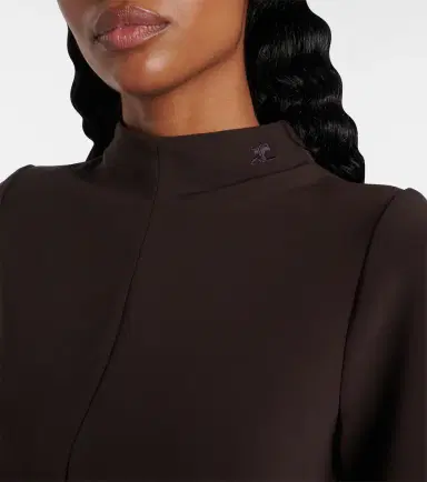 Courreges Courrèges Twill minidress | Thumbnail 5 Courreges Courrèges Twill minidress | Thumbnail 5