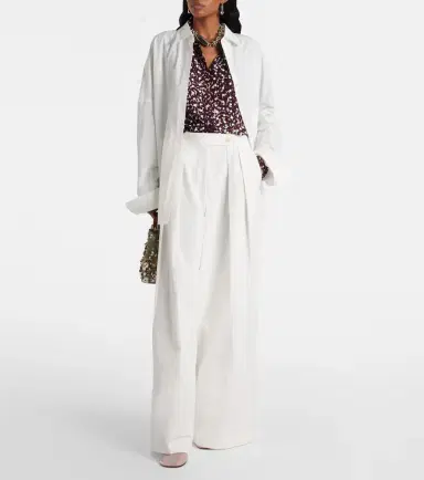 Dries Van Noten Pleated wide-leg pants | Thumbnail 5 Dries Van Noten Pleated wide-leg pants | Thumbnail 5