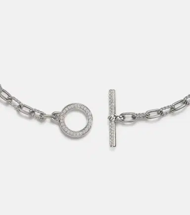 David Yurman DY Madison sterling silver bracelet with diamonds | Thumbnail 2 David Yurman DY Madison sterling silver bracelet with diamonds | Thumbnail 2