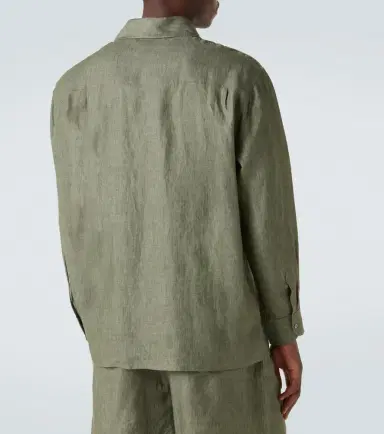 Saman Amel Resort linen shirt | Thumbnail 4 Saman Amel Resort linen shirt | Thumbnail 4
