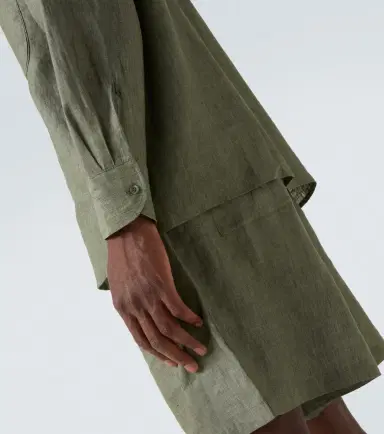 Saman Amel Resort linen shirt | Thumbnail 5 Saman Amel Resort linen shirt | Thumbnail 5