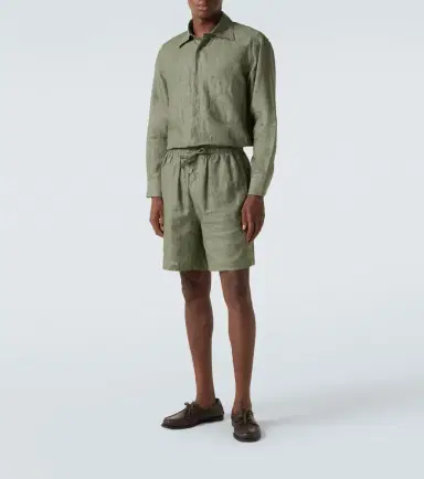 Saman Amel Resort linen shirt | Thumbnail 6 Saman Amel Resort linen shirt | Thumbnail 6