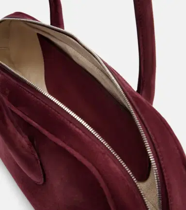 Magda Butrym Brigitte suede shoulder bag | Thumbnail 2 Magda Butrym Brigitte suede shoulder bag | Thumbnail 2