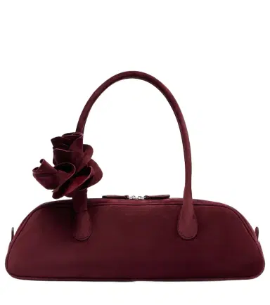 Magda Butrym Brigitte suede shoulder bag | Thumbnail 1 Magda Butrym Brigitte suede shoulder bag | Thumbnail 1
