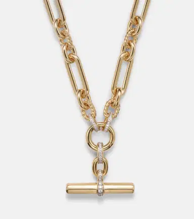 David Yurman Lexington 18kt gold chain necklace with diamonds | Thumbnail 6 David Yurman Lexington 18kt gold chain necklace with diamonds | Thumbnail 6