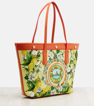 Dolce & Gabbana Taormina Large printed canvas shopper | Thumbnail 2 Dolce & Gabbana Taormina Large printed canvas shopper | Thumbnail 2