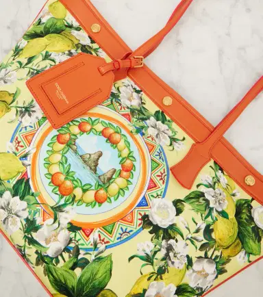 Dolce & Gabbana Taormina Large printed canvas shopper | Thumbnail 3 Dolce & Gabbana Taormina Large printed canvas shopper | Thumbnail 3