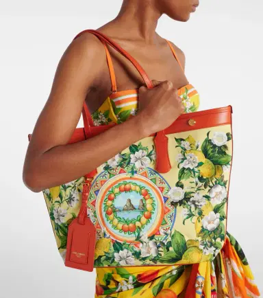 Dolce & Gabbana Taormina Large printed canvas shopper | Thumbnail 6 Dolce & Gabbana Taormina Large printed canvas shopper | Thumbnail 6