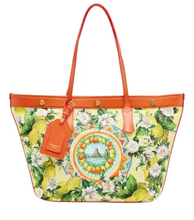 Dolce & Gabbana Taormina Large printed canvas shopper | Thumbnail 1 Dolce & Gabbana Taormina Large printed canvas shopper | Thumbnail 1