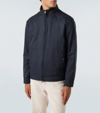 Canali Nuvola reversible blouson | Thumbnail 4 Canali Nuvola reversible blouson | Thumbnail 4