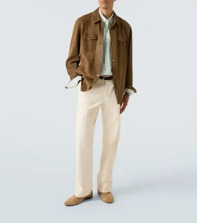 Canali Suede overshirt | Thumbnail 5 Canali Suede overshirt | Thumbnail 5