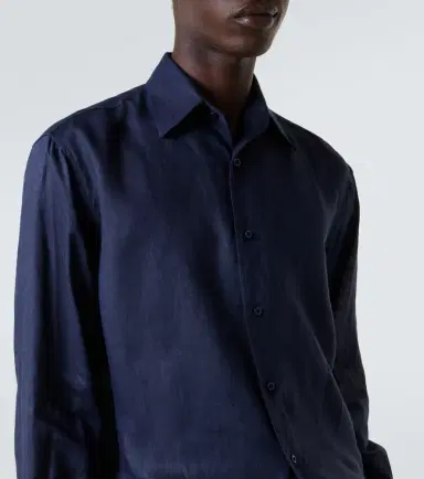 Saman Amel Linen shirt | Thumbnail 4 Saman Amel Linen shirt | Thumbnail 4