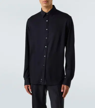 Canali Wool shirt | Thumbnail 6 Canali Wool shirt | Thumbnail 6