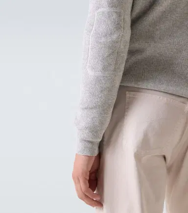 Canali Waffle-knit wool and cashmere sweater | Thumbnail 6 Canali Waffle-knit wool and cashmere sweater | Thumbnail 6