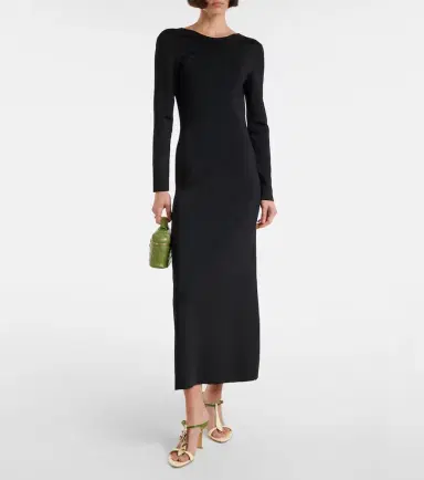 Bottega Veneta Knitted maxi dress | Thumbnail 2 Bottega Veneta Knitted maxi dress | Thumbnail 2