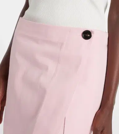 Bottega Veneta Cotton twill midi skirt | Thumbnail 5 Bottega Veneta Cotton twill midi skirt | Thumbnail 5