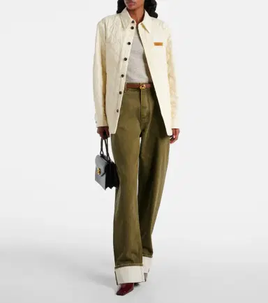 Bottega Veneta Quilted cotton-blend overshirt | Thumbnail 2 Bottega Veneta Quilted cotton-blend overshirt | Thumbnail 2