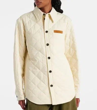 Bottega Veneta Quilted cotton-blend overshirt | Thumbnail 5 Bottega Veneta Quilted cotton-blend overshirt | Thumbnail 5