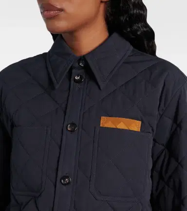 Bottega Veneta Quilted cotton-blend overshirt | Thumbnail 3 Bottega Veneta Quilted cotton-blend overshirt | Thumbnail 3