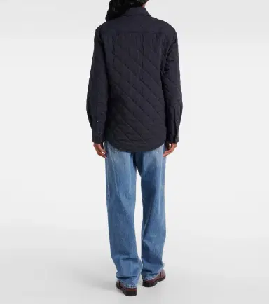 Bottega Veneta Quilted cotton-blend overshirt | Thumbnail 6 Bottega Veneta Quilted cotton-blend overshirt | Thumbnail 6