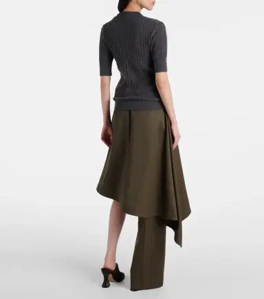 Bottega Veneta Ribbed-knit top | Thumbnail 3 Bottega Veneta Ribbed-knit top | Thumbnail 3
