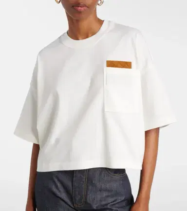 Bottega Veneta Intrecciato cotton jersey T-shirt | Thumbnail 5 Bottega Veneta Intrecciato cotton jersey T-shirt | Thumbnail 5