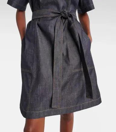 Bottega Veneta Denim minidress | Thumbnail 2 Bottega Veneta Denim minidress | Thumbnail 2