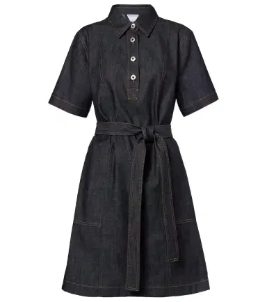 Bottega Veneta Denim minidress | Thumbnail 1 Bottega Veneta Denim minidress | Thumbnail 1