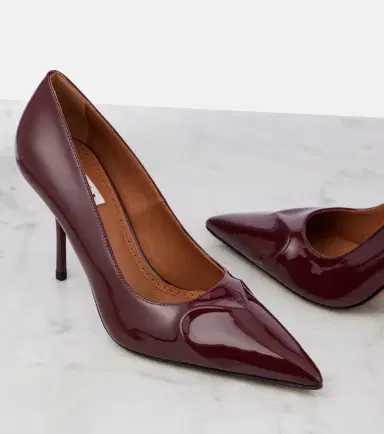 Alaïa Alaïa Le Caur 90 patent leather pumps | Thumbnail 3 Alaïa Alaïa Le Caur 90 patent leather pumps | Thumbnail 3