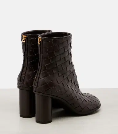 Bottega Veneta Atomic 75 Intrecciato leather ankle boots | Thumbnail 2 Bottega Veneta Atomic 75 Intrecciato leather ankle boots | Thumbnail 2