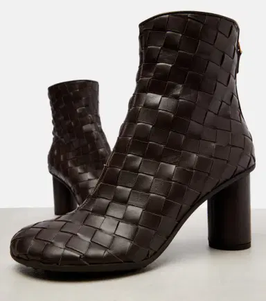 Bottega Veneta Atomic 75 Intrecciato leather ankle boots | Thumbnail 3 Bottega Veneta Atomic 75 Intrecciato leather ankle boots | Thumbnail 3