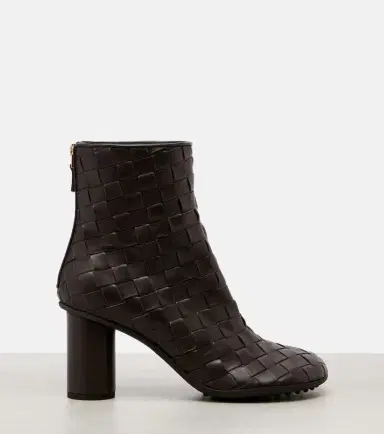 Bottega Veneta Atomic 75 Intrecciato leather ankle boots | Thumbnail 4 Bottega Veneta Atomic 75 Intrecciato leather ankle boots | Thumbnail 4