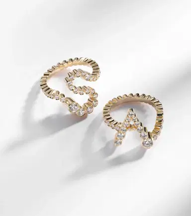 Sophie Bille Brahe Ensemble 18kt gold ring with diamonds | Thumbnail 3 Sophie Bille Brahe Ensemble 18kt gold ring with diamonds | Thumbnail 3