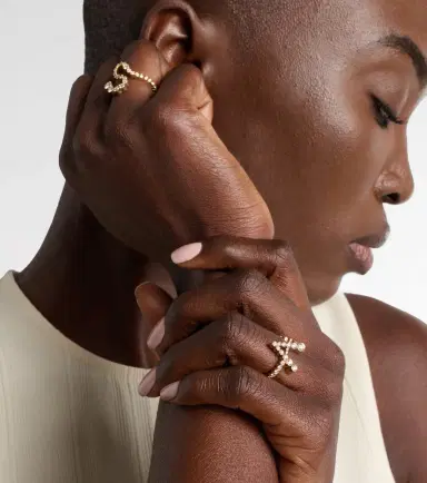 Sophie Bille Brahe Ensemble 18kt gold ring with diamonds | Thumbnail 4 Sophie Bille Brahe Ensemble 18kt gold ring with diamonds | Thumbnail 4